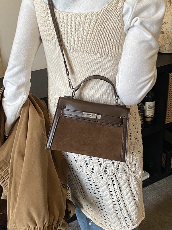Bolso de mano de Kelly, moda coreana de mujer, bolso de hombro simple, ventas calientes, nuevo nicho, empalme de alta calidad, bolso de mochila