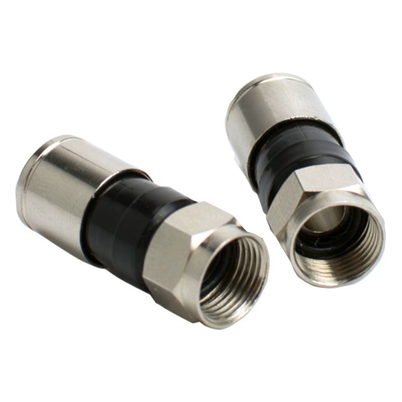 Xiyang медная экструзия дюймов F головка 75-5 водонепроницаемый F Head ограниченный ТВ-дюймовый экструзионный Кабельный разъем