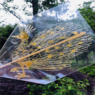 DM7M Sugar Painting Packaging Bag Sugar Man Sugar Painting Special Bag Transparent Self-adhesive Bag Non-porous Sugar Painting Special Bag Free Shipping
