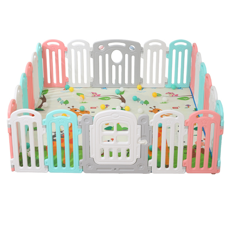 valla de comercio exterior para bebés en el suelo valla de protección de juegos para bebés y niños valla de barrera de barrera para niños pequeños valla de sala de estar