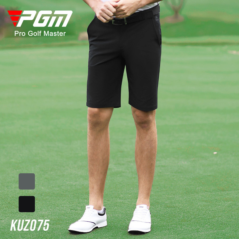 Pgm Golf Pants Men's Mid-Length Pants Summer Sports Pants High Elasticity Breathable Factory Direct Supply