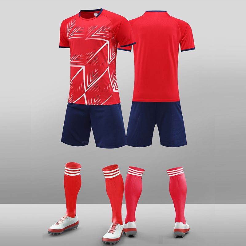 Traje de uniforme de fútbol Kalmei 2025 Nuevo uniforme de equipo de campamento de verano para estudiantes Camiseta de equipo de entrenamiento de competencia al aire libre para adultos