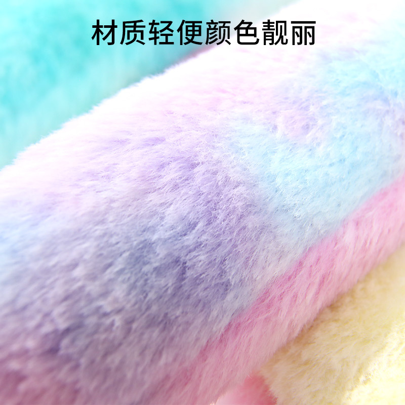 Z mascota gato juguete de sonido felpa corta tie-dye almohada larga resistente a morder molares con menta gatera suministros para mascotas