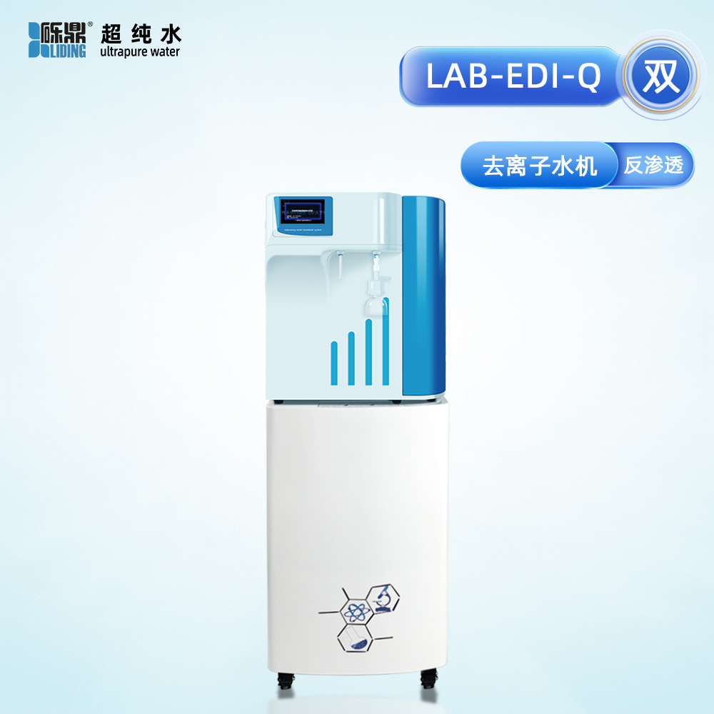 砾鼎大容量柜式去离子水机双级反渗透系列LAB-EDI-Q电去离子水机