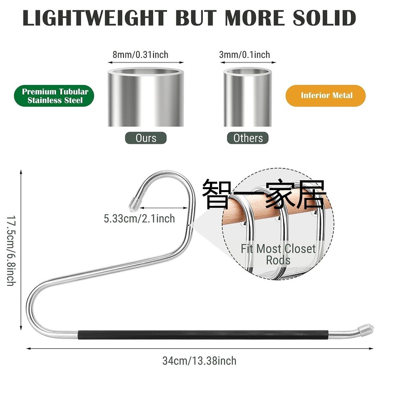 Z字型z型ズボンクリップ無痕たんす収納金属棚ガチョウ型ズボンハンガー乾燥ズボン家庭用滑り止めズボンハンガー|undefined