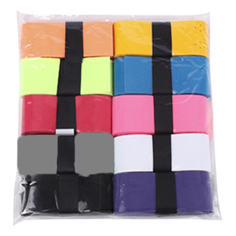 Venta caliente de fábrica transpirable antideslizante PU pegamento de mano raqueta de bádminton raqueta de tenis equipo de fitness caña de pescar cinturón de agarre universal