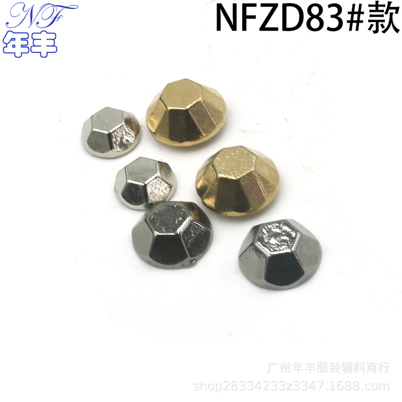 Source factory hexagonal raised sunshade shaped rivet in stock alloy clothing waterproof bag raincoat fixing nail Source factory hexagonal raised sunshade shaped rivet in stock alloy clothing waterproof bag raincoat fixing nail