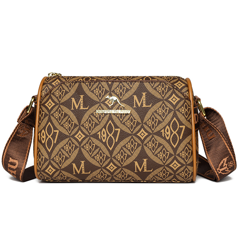 Bolso de moda versátil, bolso de hombro, bolso de almohada de verano de alta calidad, bolso de mujer retro europeo y americano, bolso de hombro de moda