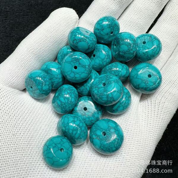 Turquoise beads
