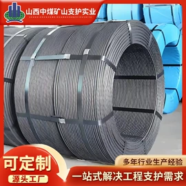 矿山施工设备;铁丝网;钢绞线