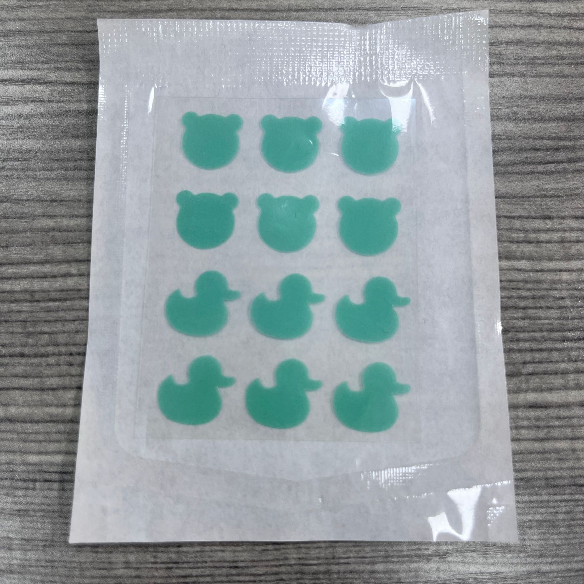 PE-12 오리 곰 녹색