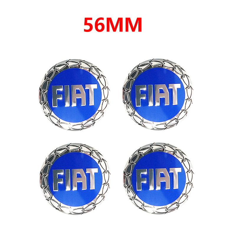 菲亚特FIAT500菲翔菲跃博悦 阿巴斯改装轮毂中心贴轮毂盖56MM贴标|undefined