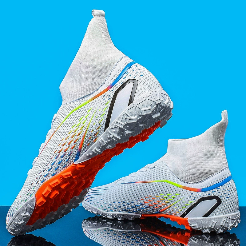 Новые кроссовки для студенческих видов спорта на открытом воздухе, легкие и дышащие, для профессиональных соревнований по футболу в Китае, для мужчин и женщин.