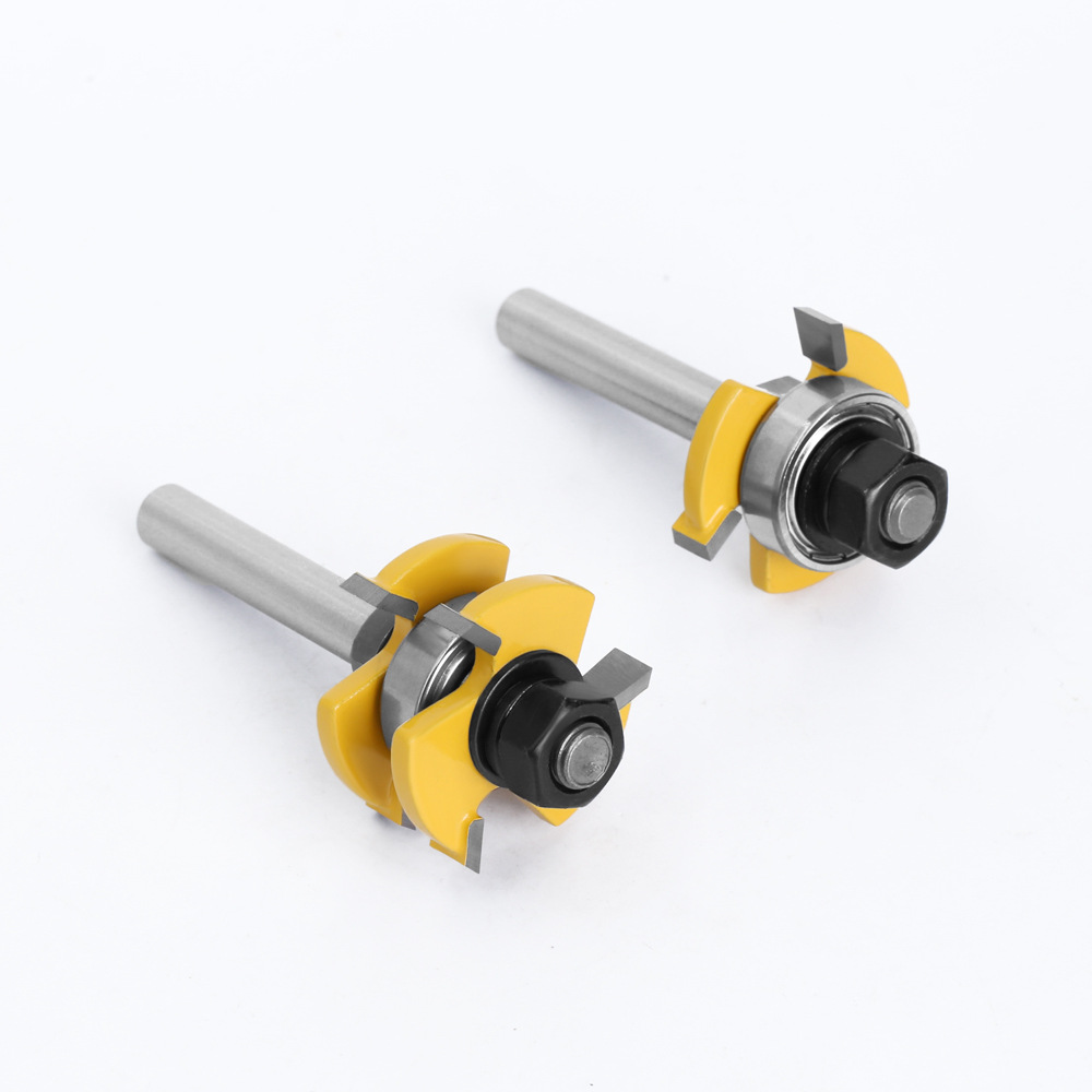 8-mango 12-mango 1/2-mango 3-diente T-tipo cuchillo de espiga cuchillo de empalme cuchillo de piso espiga cuchillo de carpintería cortador de fresado