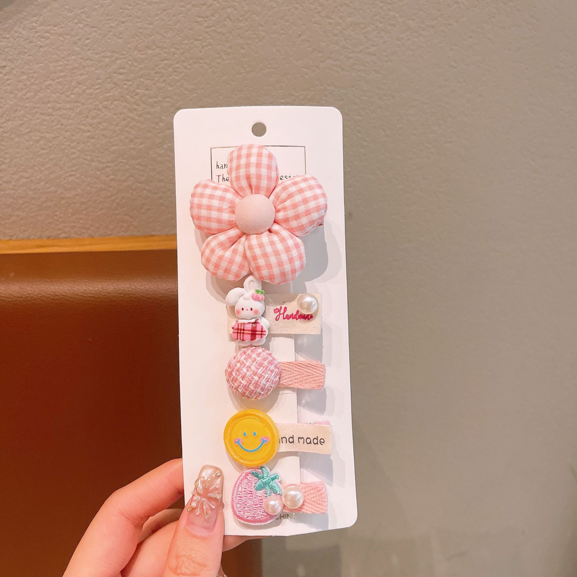 Clips para el cabello de niños flores lindas dulces lindas no lastimas clips para el cabello de bebé clips para el cabello de niñas