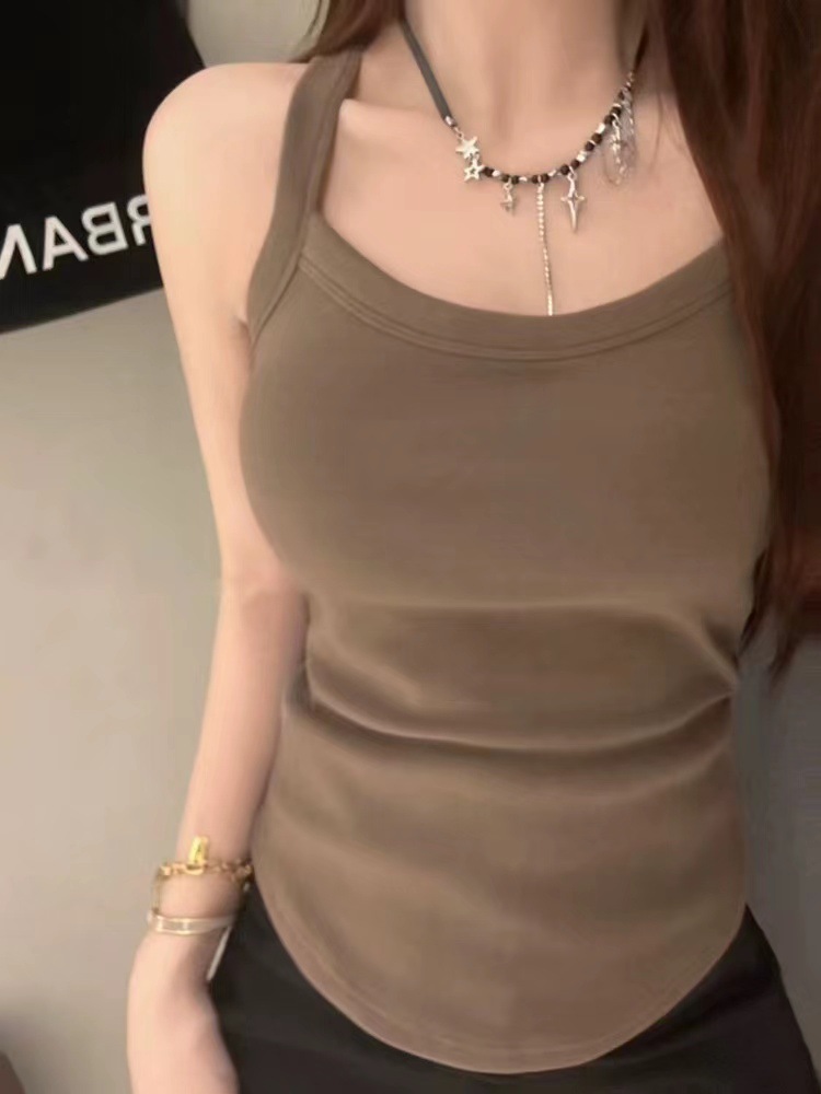 Invierno de la calefacción de terciopelo ropa interior térmica de las mujeres de lana larga forrada gruesa camisola bottoming Top con almohadilla en el pecho