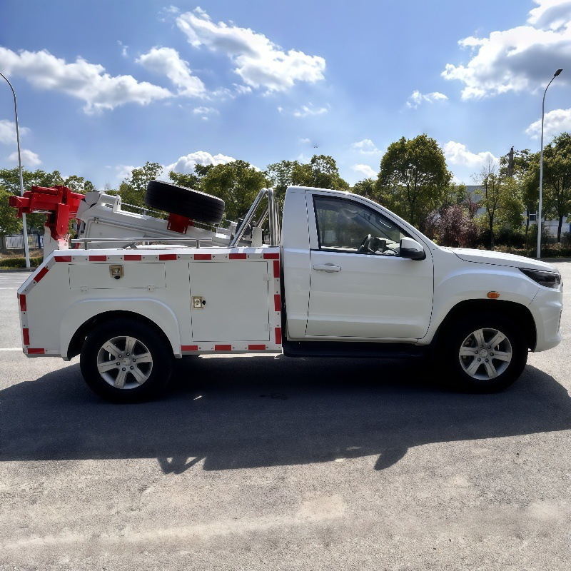 Camión de Auxilio Vial Tipo Pickup 1 a 1 Motor Diésel 2.5L para Rescate Vial y Garajes
