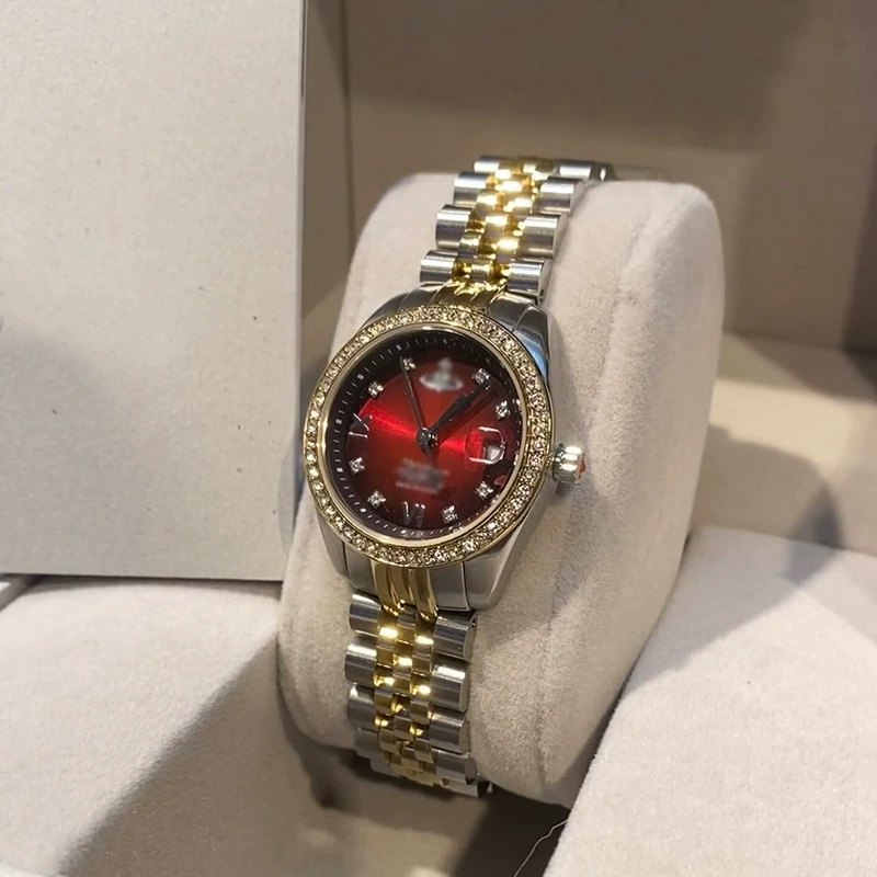 Оригинальный порядокvivienne queen mother Saturn temperament girly heart fashionable women's watch female ins style quartz female watch