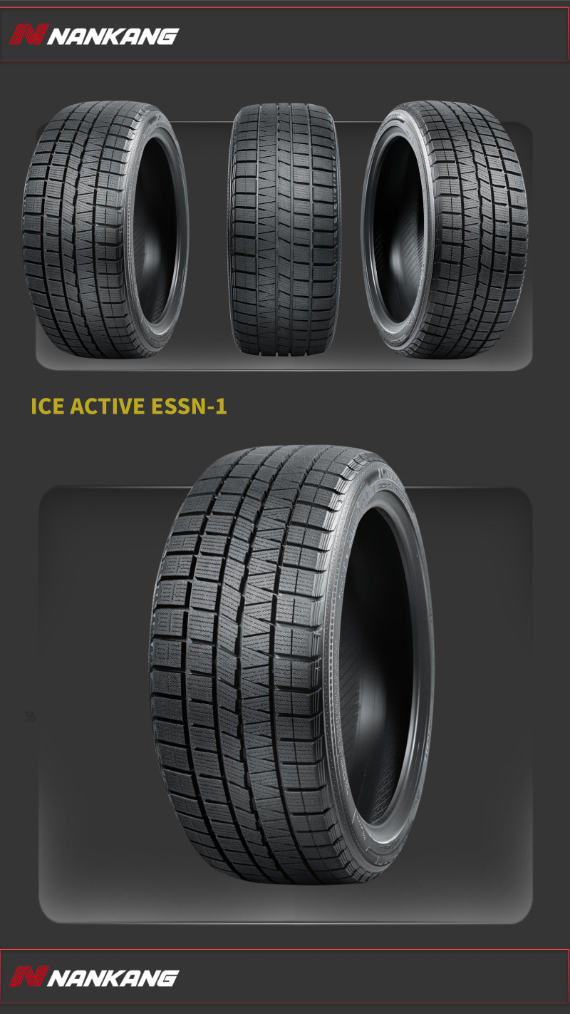 Nangang Winter Snow Tires 215/50R18 92t Essn-1 24 Years Old