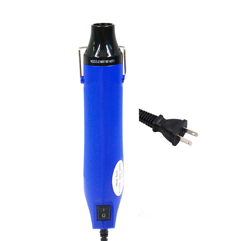 Pistola de aire caliente 220V estándar nacional 110V estándar americano 300W cerámica suave Tubo termorretráctil película calor encogible herramienta de calefacción pistola caliente