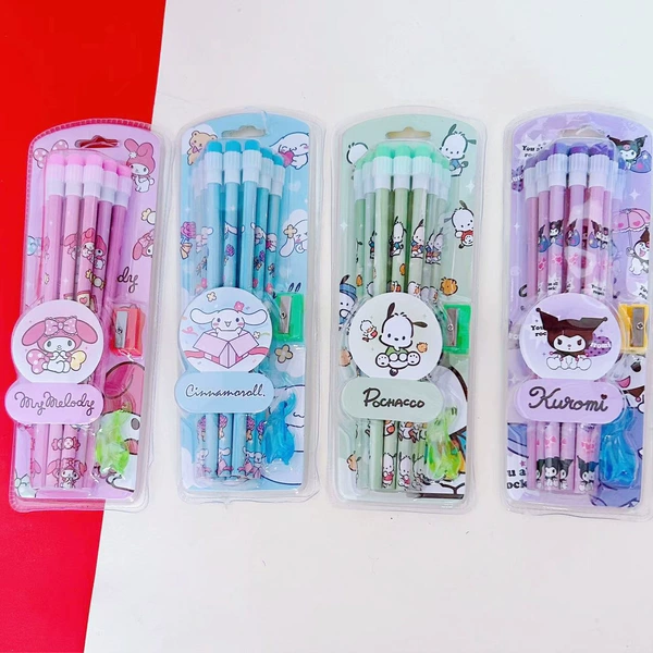 Sanrio, pencil, 12 pieces