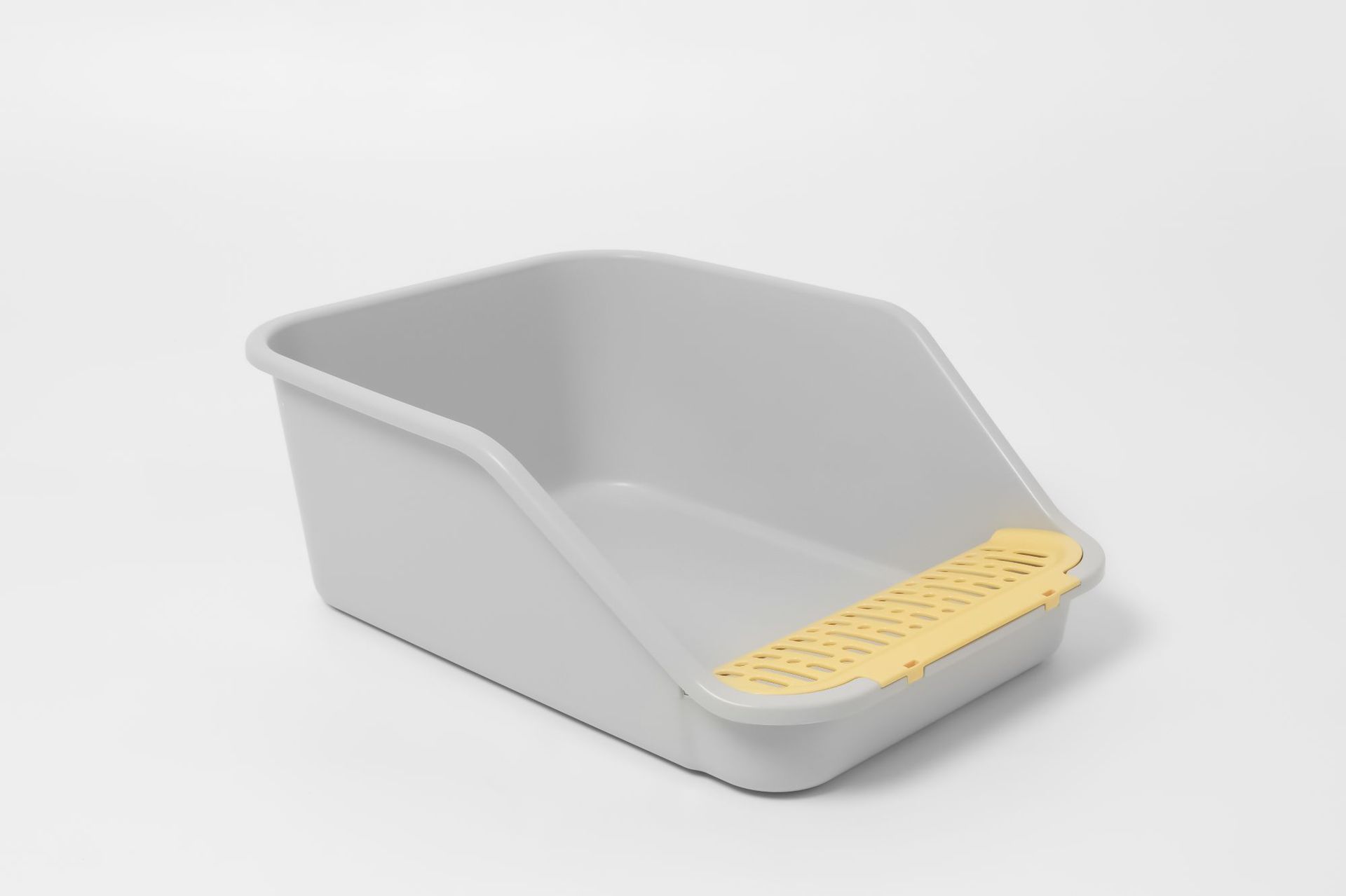 회색 노란색 페달