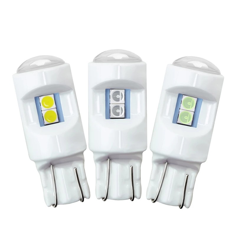 2x-T10-W5W-194-LED-Bulbs-Ceram