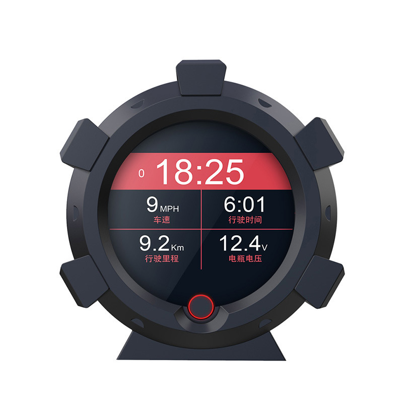 Car inclinometer, vehicle-mounted altimeter, electronic compass, GPS level meter, high-precision outdoor head-up display