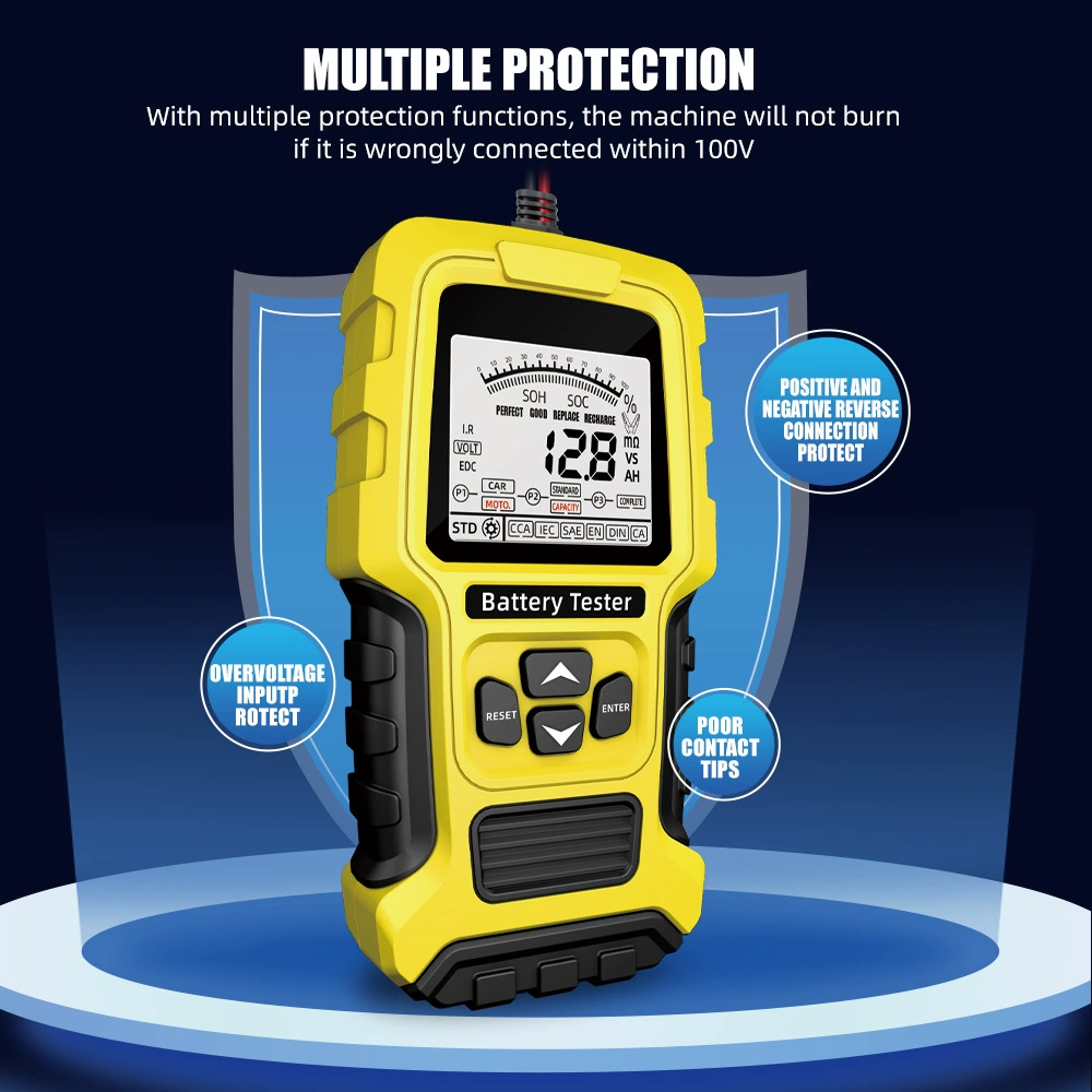 12V24V Автомобильный тестер внутреннего сопротивления батареи новый интеллектуальный детектор батареи цифровой дисплей battery tester