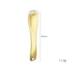 Golden trapezoidal spoon (X0137)