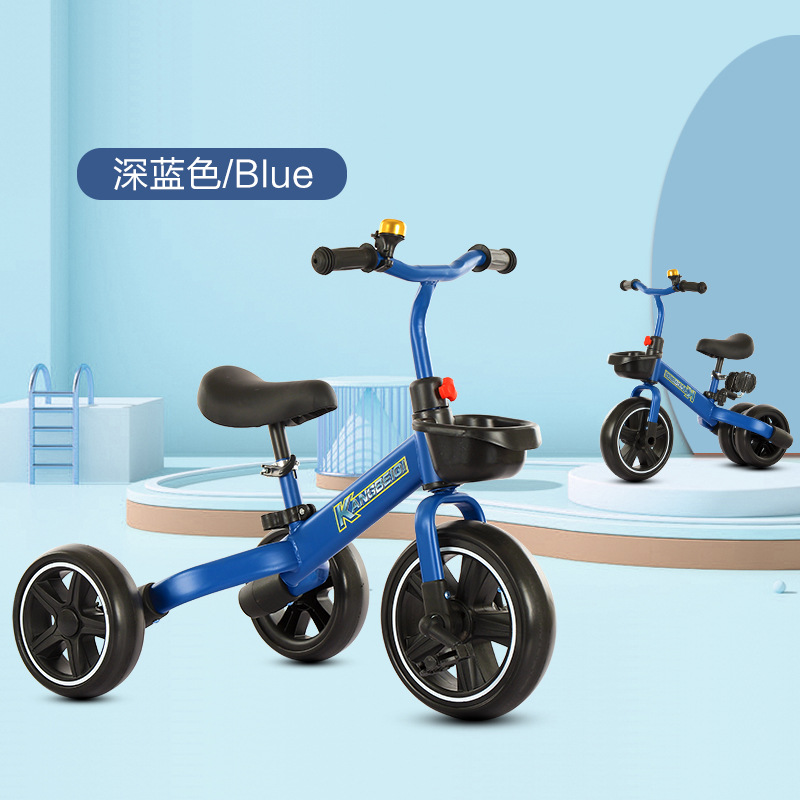 Children balanced car children Slide Three Bicycle 1-3 baby Adjustable Triple Scooter