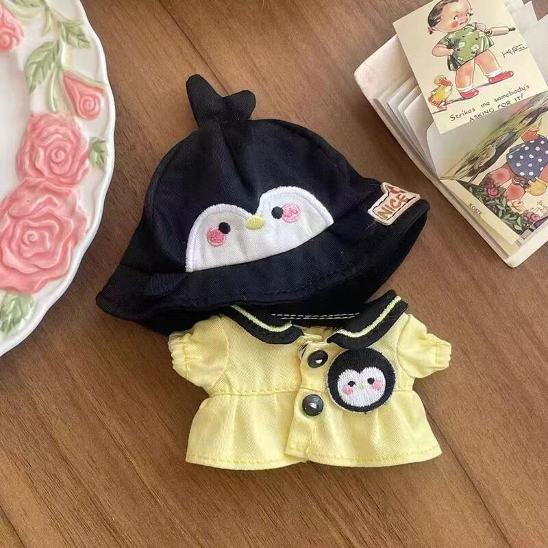 新しい送料無料ベビー服 17cm labubu かわいいラブブ綿人形無属性幼稚園スーツ服|undefined