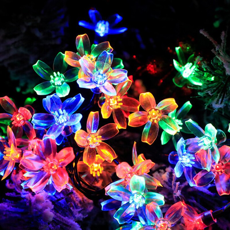 New Led Cherry Blossom String Lights for Festive Shopping Malls and Gardens, Romantic Decorative String Lights, Tree Lights, Ambiance Lights, Scene Lighting