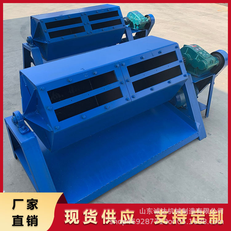 300升容量火烧铁干磨除锈机 五金去毛刺六角滚筒抛光机生产厂家