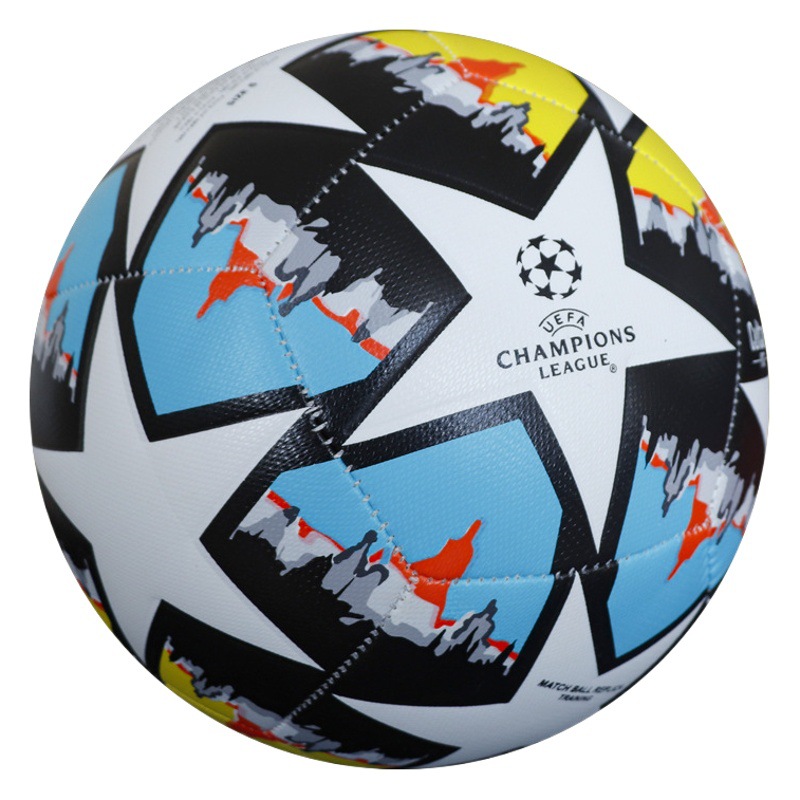 Torneo de la Liga de Campeones Fútbol cosido a mano pu4 No. 5 Fabricantes de fútbol al por mayor de comercio exterior Ye Lanxing