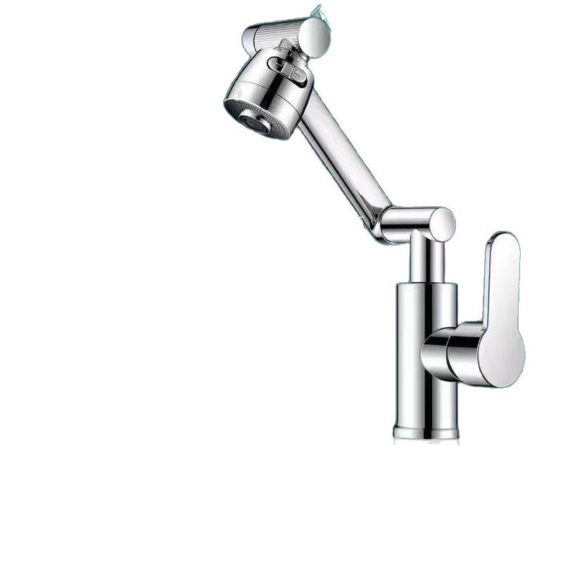 Grifos de cocina y baños con brazo giratorio universal, presión de rotación multiangular a prueba de salpicaduras