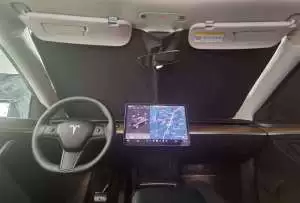 Car table board New Version Sunshade M3 Ice - y-ice-crystal-sunshade-front-windshield-cover-black-25-models