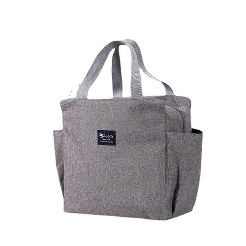 Thickened Insulated Lunch Box Bag Large Capacity Hand-held Bento Box Aluminum Foil Insulated Lunch Bag for Students and Office Workers
