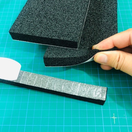 开孔epdm慢回弹海绵密封胶条河北隔音静音海棉防尘胶条