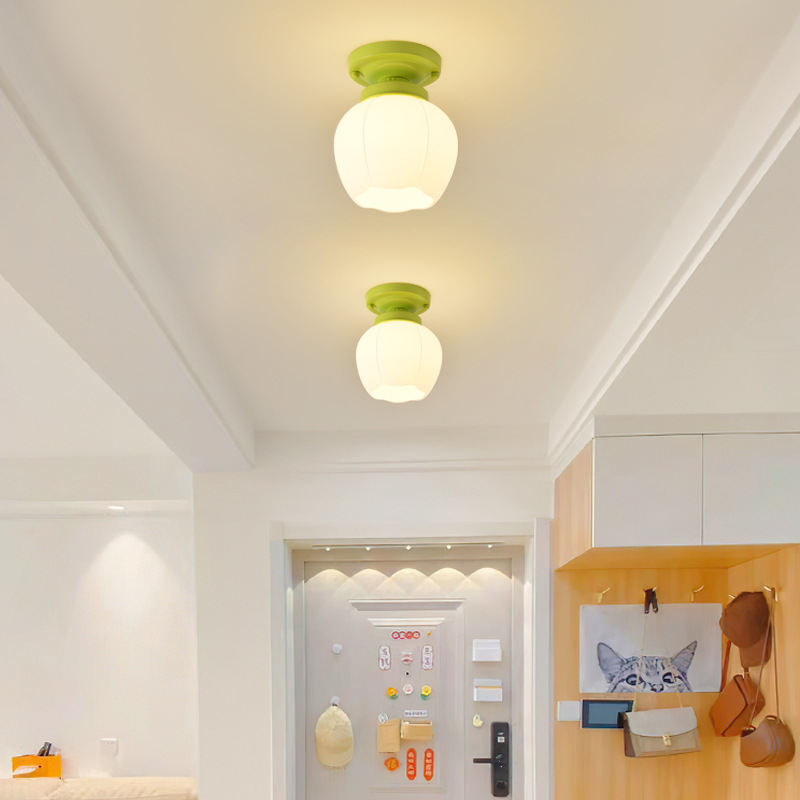 Cream minimalistic retro creative lights for corridor