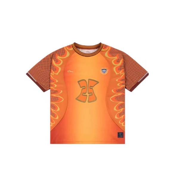 2025 New Men's and Women's Dime Mtl Divine Flame 3D Printed Shirt Breathable Quick-Drying Short-Sleeved Top 2025 New Men's and Women's Dime Mtl Divine Flame 3D Printed Shirt Breathable Quick-Drying Short-Sleeved Top