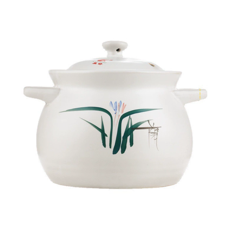 Запеканка для тушеного супа для домашнего использования в керамическом горшке большой емкости