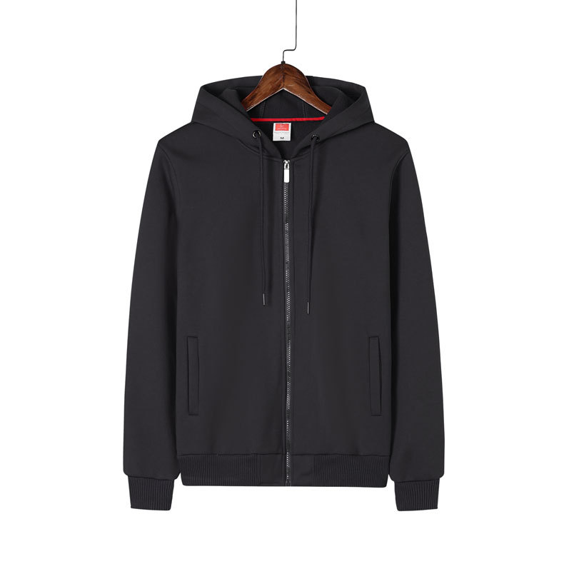 Sudadera con capucha y cremallera de lana de cordero, con logotipo bordado personalizado, uniforme para actividades de trabajo en equipo, uniforme para clases, camisa para actividades, hecha a medida.