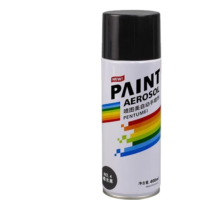 Refurbished anti rust and anti-corrosion special black self painted black paint matte black paint do