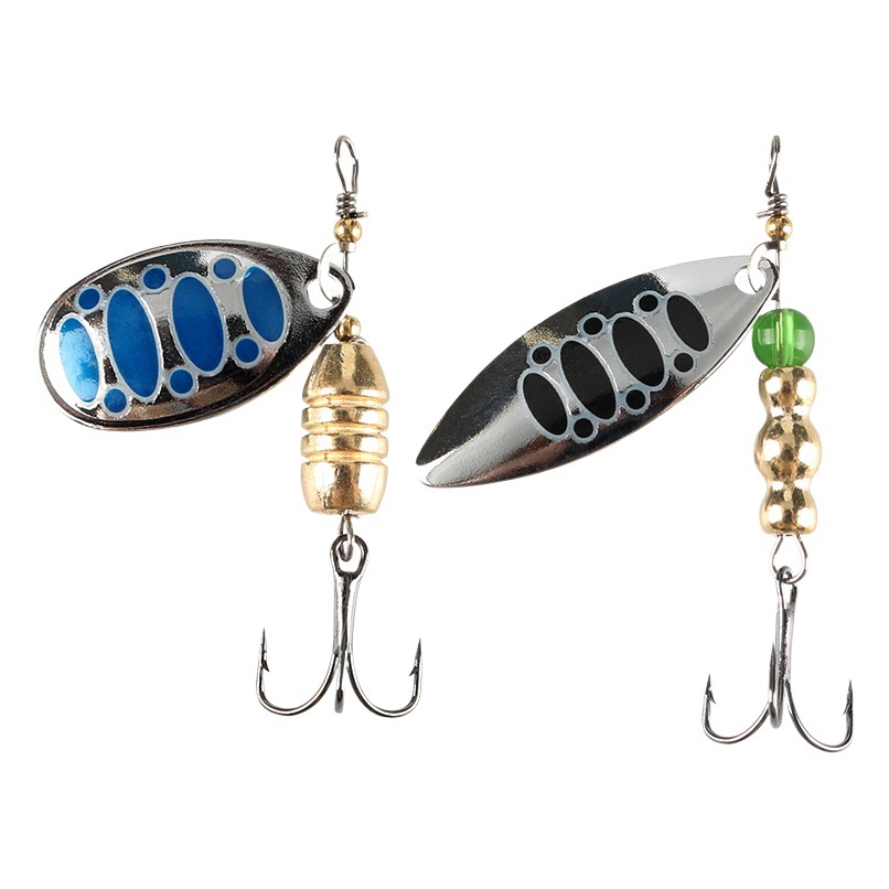 Metal Composite sequins rotating boxed fake bait outdoor fishing imitation bait bait fishing gear simulation artificial bait