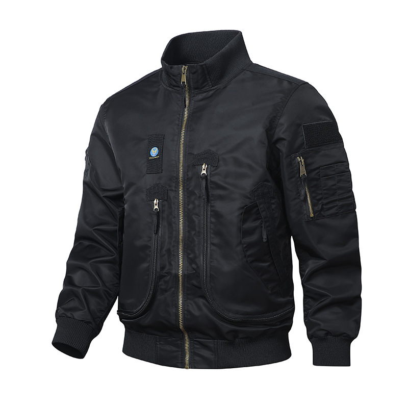 Chaqueta de hombre primavera y otoño chaqueta de béisbol 2023 nueva chaqueta de piloto de moda coreana chaqueta casual