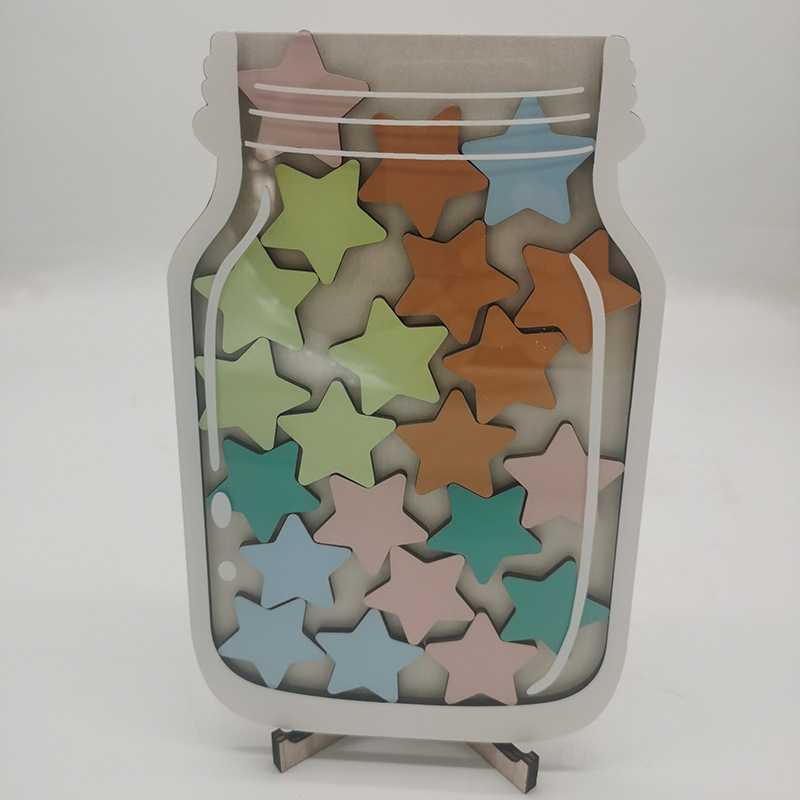 [다채로운 다섯개 별] 단색 보상 항아리