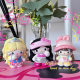 Varied KT Double Pony Tail Kt Snow White Baseball New Colored 3D Aromatherapy Gypsum White Embryo Ornaments Exquisite diy