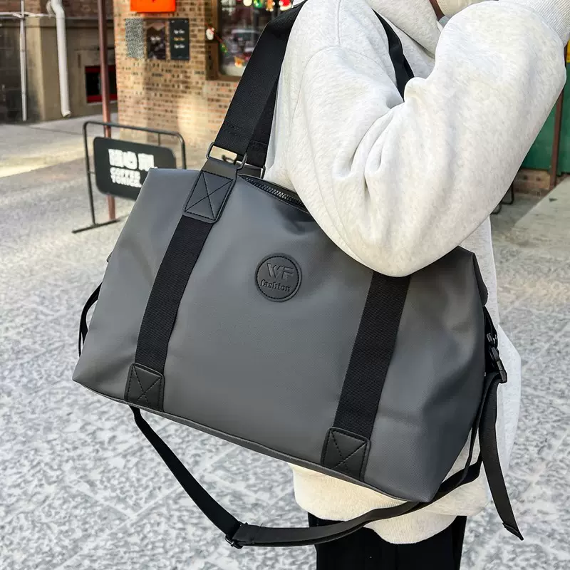跨境新款旅行包女短途出行手提斜挎行李包家居收纳运动瑜伽健身包