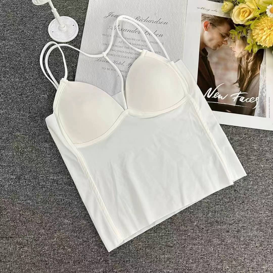 Nuevo cinturón sin marcas de alta calidad de belleza de espalda chaleco de mujer sin anillo de acero bra de yoga ropa interior deportiva mujer